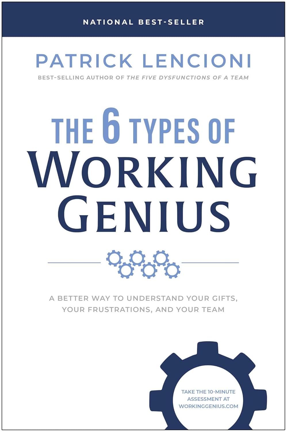 Cover of 6 Types of Working Genius